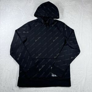 Marc Ecko Cut & Sew Marc‎ Ecko Name Spell out Allover Print Black Hoodie Size M